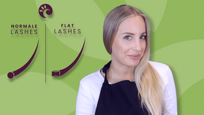 Was sind Flat Lashes? Normale Wimpern vs. Flat Lashes