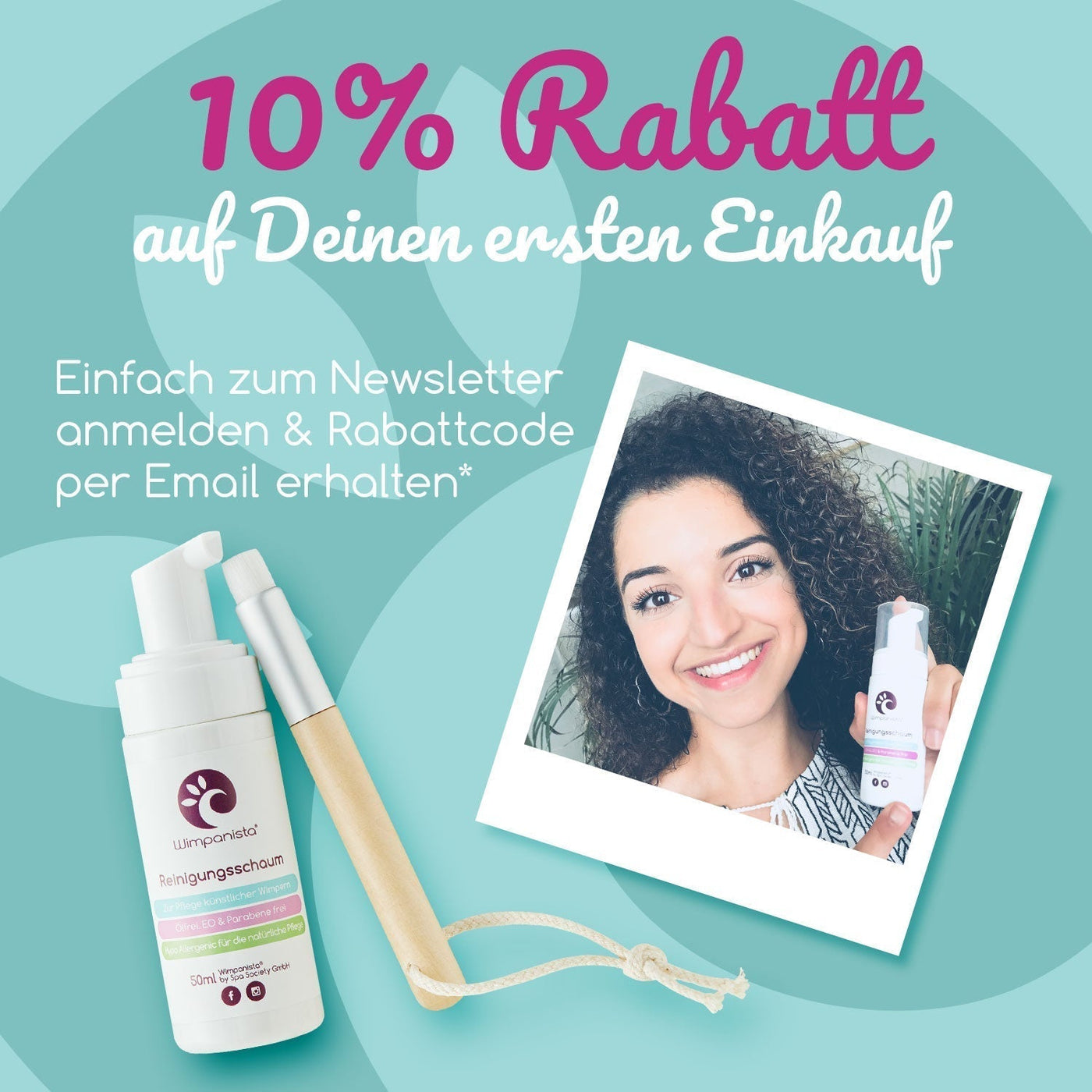 Zum Wimpanista Newsletter anmelden und 10% Rabatt sichern