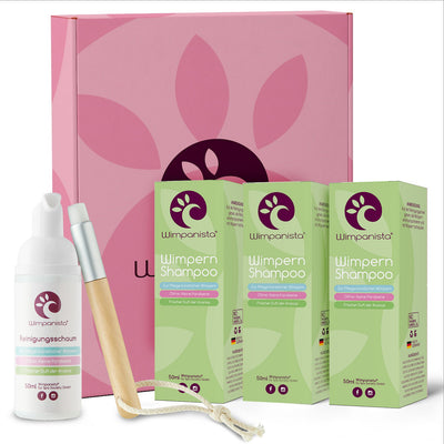 Wimpanista Wimpernshampoo 3er Set