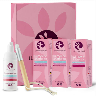 Wimpanista Wimpernshampoo 3er Set