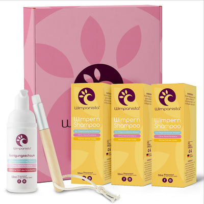 Wimpanista Wimpernshampoo 3er Set