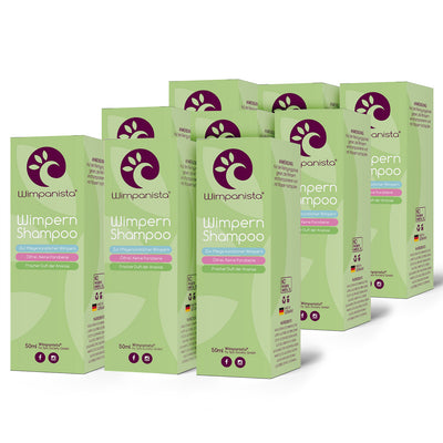 Wimpanista Wimpernshampoo 9er Set