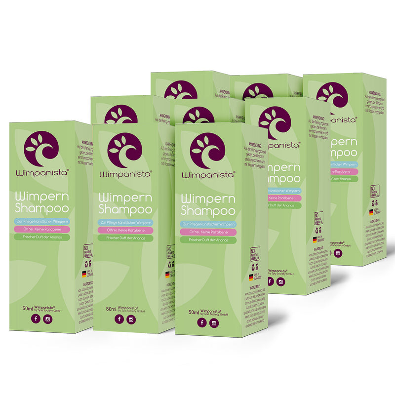 Wimpanista Wimpernshampoo 9er Set