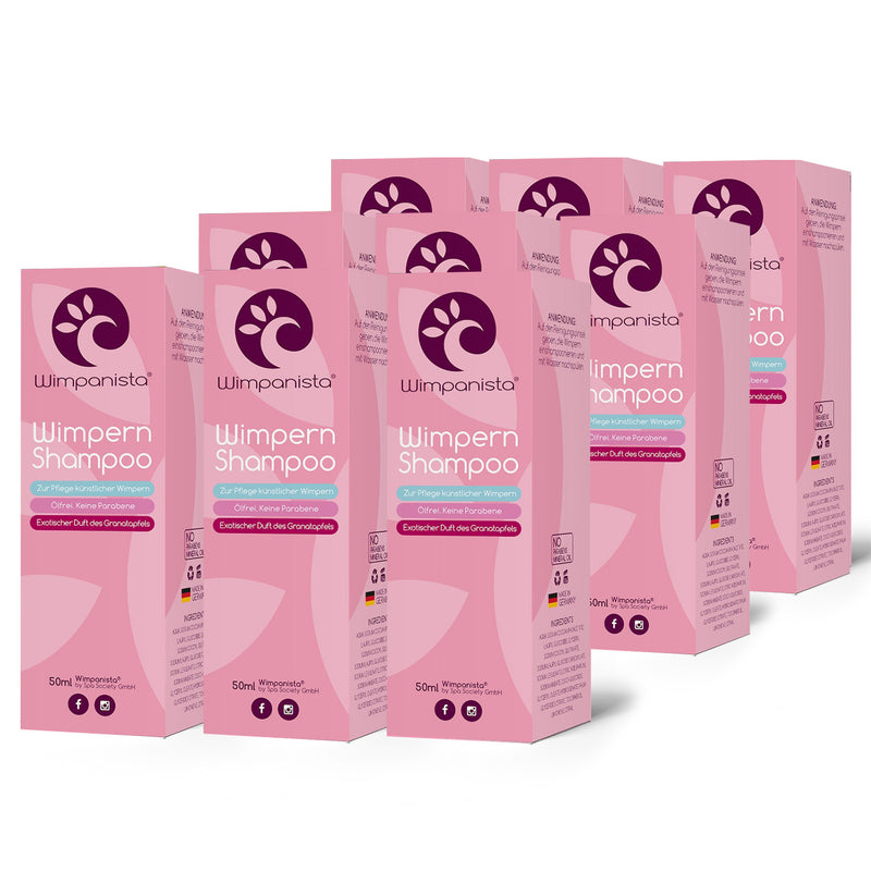 Wimpanista Wimpernshampoo 9er Set