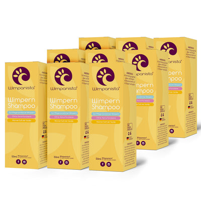 Wimpanista Wimpernshampoo 9er Set