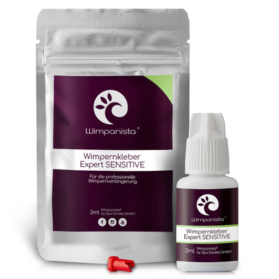 Wimpernkleber Expert SENSITIVE. Trocknet in 3 Sek. 3-10ml