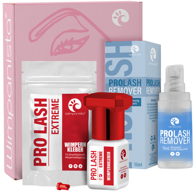 Wimpernkleber Pro Lash Extreme & Lash Remover Gel Extra Stark im Set