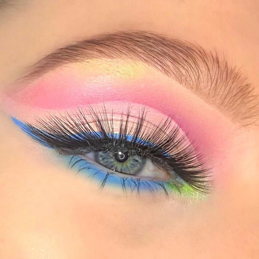Aufbewahrungsbox Für Falsche Wimpern – 50 Stück, Rosa, Transparent, Kunststoff, Wiederverwendbar, Für Wimpernschutz & Ordnung