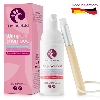 Wimpanista Prep Set für Klebhaltbarkeit