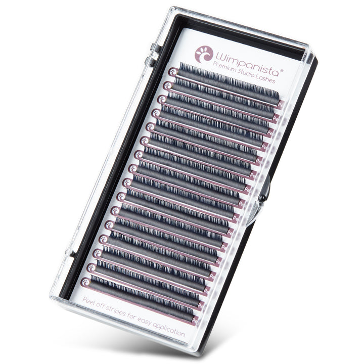 Wimpanista Volumen Wimpern – Einzelwimpern D Curl 0.05 Mm, 16 Streifen, Für Wimpernverlängerung