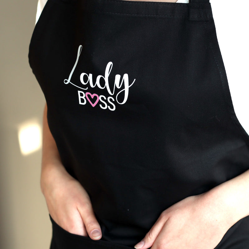 Arbeitsschürze ‚Lady Boss‘ mit Arbeitstaschen