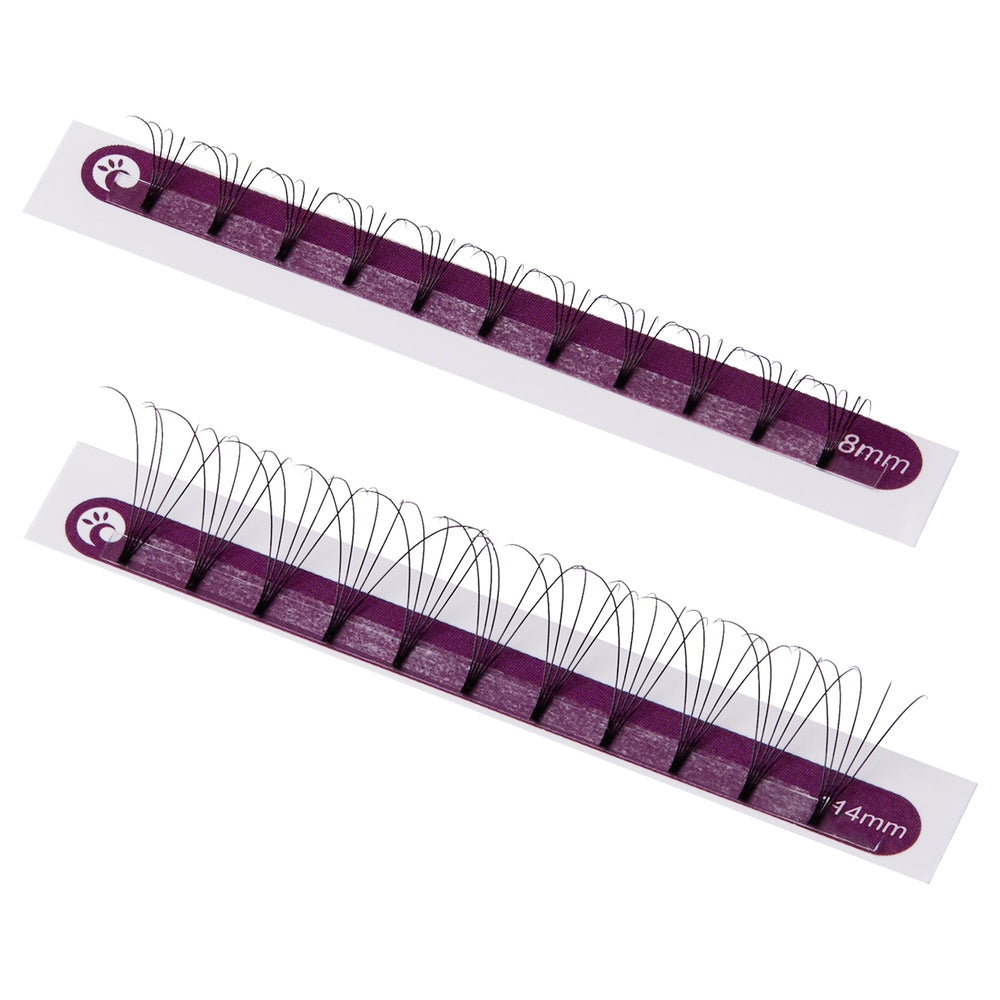 320 Y-Lashes Für Wimpernverlängerung – 2D Wimpernfächer 8-15 Mm, C-Curl, Vegan & Hypoallergen